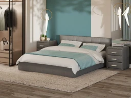 Кровать ProSon Varna (140 х 200 см, Рогожка Savana Grey (серый))